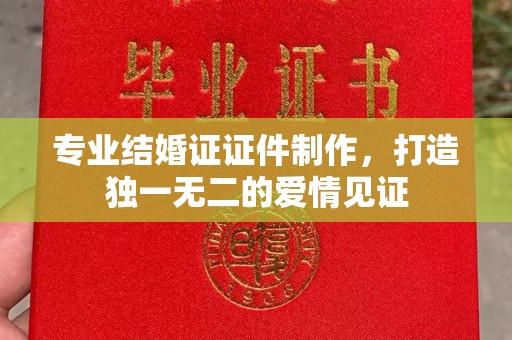 巴彦专业结婚证证件制作，打造独一无二的爱情见证