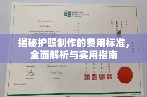 巴彦揭秘护照制作的费用标准，全面解析与实用指南