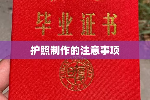 巴彦护照制作的注意事项