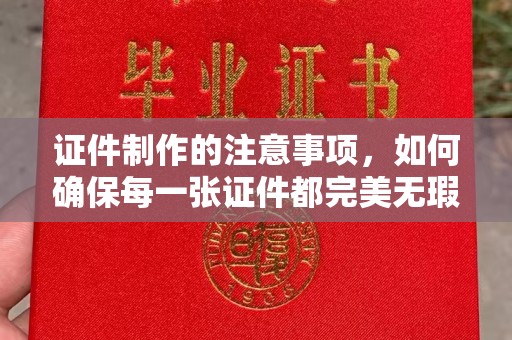 巴彦证件制作的注意事项，如何确保每一张证件都完美无瑕？