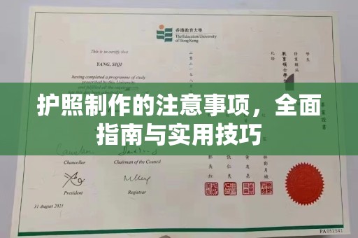 巴彦护照制作的注意事项，全面指南与实用技巧