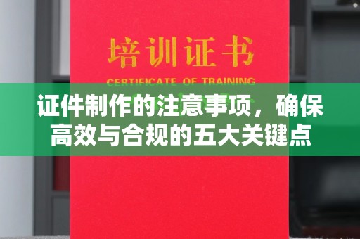 巴彦证件制作的注意事项，确保高效与合规的五大关键点