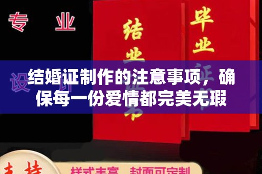 巴彦结婚证制作的注意事项，确保每一份爱情都完美无瑕