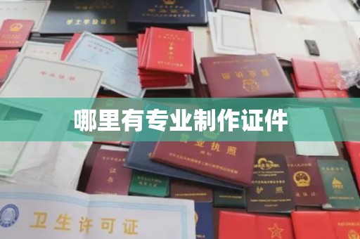 巴彦哪里有专业制作证件